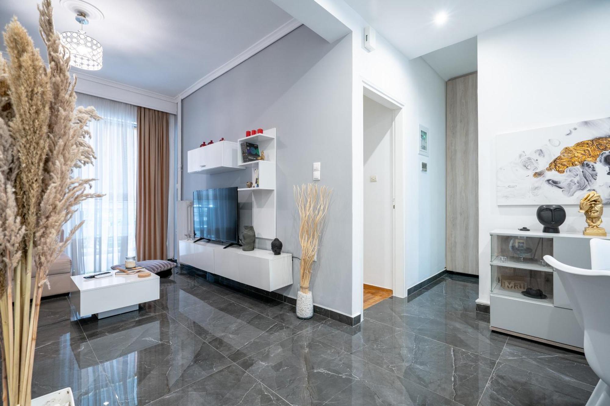 Neo Irakleio Train St. 1 Bedrm 4 Pers. Apartment Athens Exterior photo