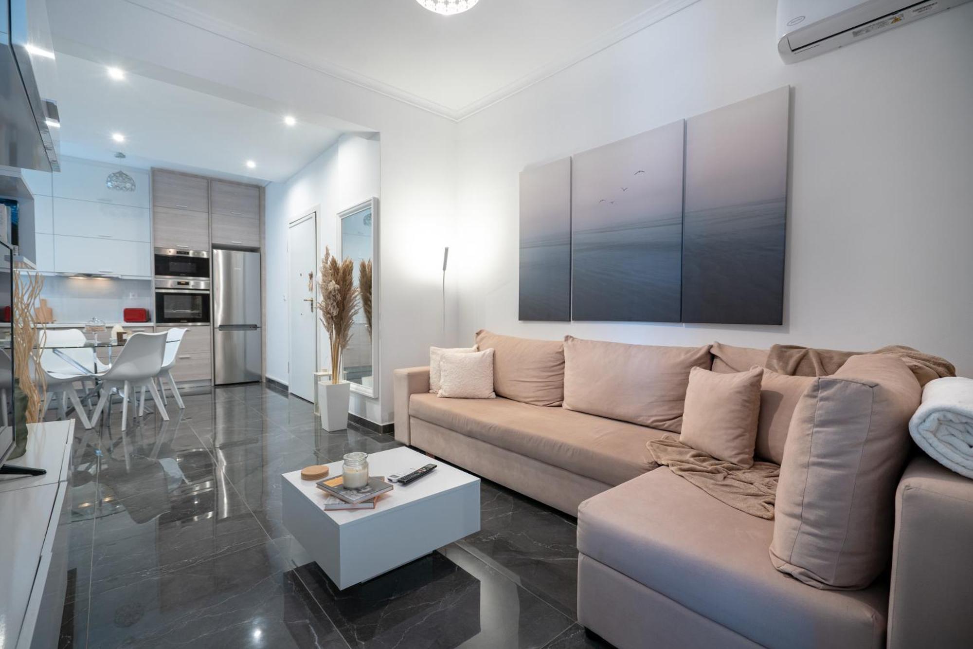 Neo Irakleio Train St. 1 Bedrm 4 Pers. Apartment Athens Exterior photo
